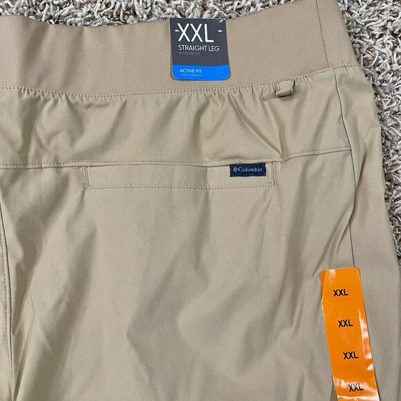 Columbia Women's Straight Leg Trail Pants Tan, Size XXL (New) - Picture 11 of 16